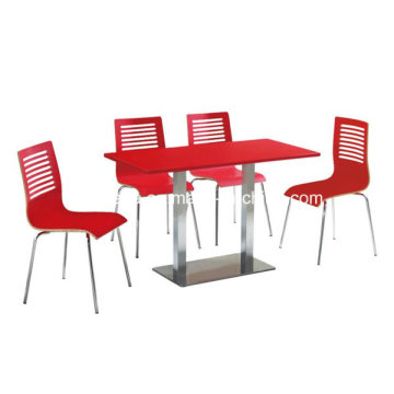 Прямоугольный набор столов для ресторанов MFC с буфетом для ресторанов (FOH-BC31)